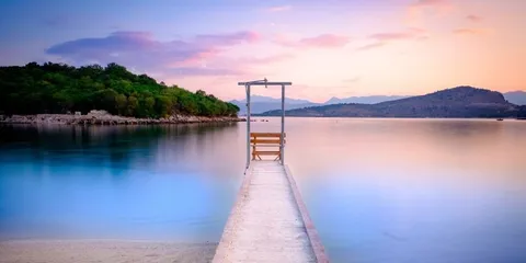 Albania: il mare della Riviera tra Borsh, Ksamil e Saranda, Albania